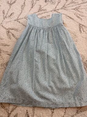 Bella Bliss Blue Floral Girls Dress